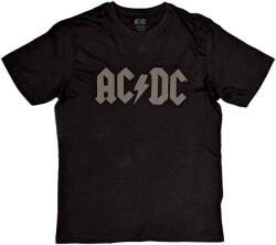 AC/DC Ing Logo Hi-Build Unisex Black XL (ACDCTS100MB04)