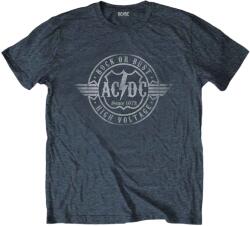 AC/DC Ing Rock or Bust Unisex Heather Grey S (ACDCTS78MDH01)
