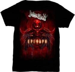 Judas Priest Epitaph Red Horns Black XL Ing (JPTEE07MB04)