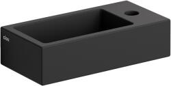 Clou Flush mosdótál 36x18 cm négyszögletes klasszikus-mosdótálak fekete matt CL/03.12030 (CL0312030)