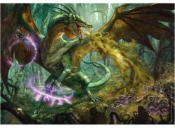 Clementoni 39961 - Dungeons and Dragons - Zöld Sárkány - 1000 db-os puzzle (39961)