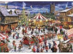 Clementoni 81505 - Karácsonyi vásár - 1000 db-os puzzle (81505)