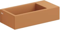 Clou Flush mosdótál 36x18 cm négyszögletes klasszikus-mosdótálak barna/bézs matt CL/03.36031 (CL0336031)