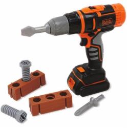 Smoby B&D mașină de găurit/șurubelniță mecanică fără fir (SM 360918) Set bricolaj copii