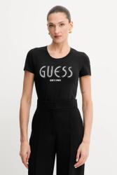 Guess t-shirt fekete, W5YI05 J1314 - fekete M