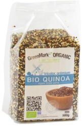 Greenmark bio quinoa tricolor magkeverék 500 g - bioszallito