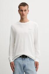 Tommy Hilfiger pamut hosszúujjú fehér, nyomott mintás, DM0DM21594 - bézs S