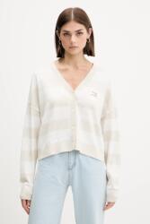 Tommy Jeans pamut kardigán - bézs XS - answear - 31 220 Ft