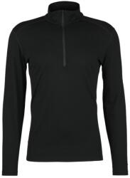 Icebreaker Férfi termikus cipzáras pulóver 200 Oasis, fekete