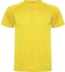 ROLY Montecarlo férfi rövid ujjú sport póló 2XL sárga