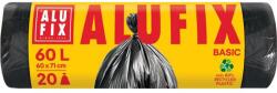 Alufix Szemeteszsák, 60 l, 20 db, 60x71 cm, 10 , ALUFIX "Economy", fekete (XMS6020ECONNEW) - iconink