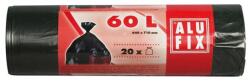 Alufix Szemeteszsák, 60 l, 20 db, 64x71 cm, 15 , ALUFIX, fekete (MS60UNINEW) - iconink