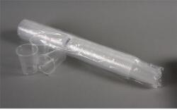 Műanyag pohár, 2 dl, 100 db, víztiszta (1020022800) - iconink