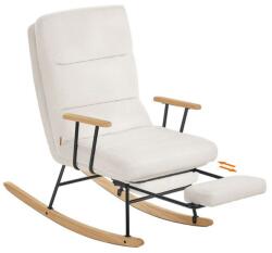 SongmicsHome ROCKY hintaszék, 97x67x100cm, krémszínű