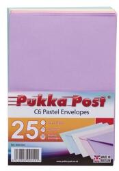 Pukka pad Boríték, C6, szilikonos, PUKKA PAD "Pastel", vegyes színek (9059-ENV)