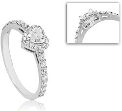 ÉkszerM Fehérarany Gyűrű (méret: 54) AU 94253