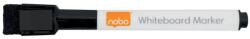 Nobo Táblamarker, kúpos hegyű, 2 mm, mágneses kupakkal, NOBO, fekete (2104184) - nyomtassingyen