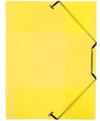 Viquel Gumis mappa, 15 mm, PP, A4, VIQUEL "Propyglass", sárga (113392-08) - nyomtassingyen