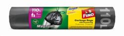Hewa Szemeteszsák, önzáró szalagos, 110 l, 8 db, 60x100 cm, 30 , FINO "Magnum", fekete (8571051273) - nyomtassingyen