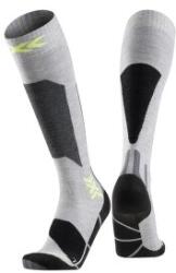 X-Bionic X-SOCKS® SKI DISCOVER OTC Șosete pentru genunchi Rhino Grey/Canary 39-41 EU