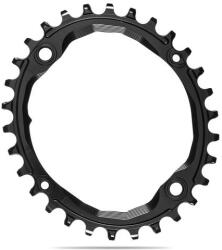 absoluteBLACK Lánckerék MTB OVAL 104BCD N/W fekete 30T (csavarok/hézagolók a csomagban)