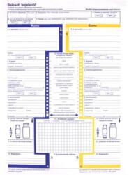 Victoria Nyomtatvány, baleseti bejelentő, 2 példány, A4, VICTORIA PAPER "KO2404 (KO2404)