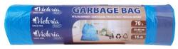 Victoria Szemeteszsák, zárószalagos, 70 l, 15 db, 55x80 cm, VICTORIA FACILITY - nyomtassingyen