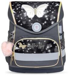 Belmil Iskolatáska, mágneszárral, BELMIL "Compact Amazing Butterfly", pillangó (405-41/AG-18) - nyomtassingyen
