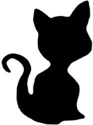  Mintalyukasztó, 16 mm, cica (FHBB0024) - nyomtassingyen