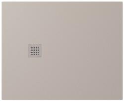 POLYSAN Öntött márványból készült Polysan, TRENECA zuhanytálca 110x90cm állítási lehetőséggel, matt bézs, 84314.81 (84314.81)