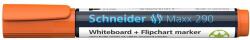 Schneider Tábla- és flipchart marker, 2-3 mm, kúpos, SCHNEIDER "Maxx 290", narancssárga (129106)