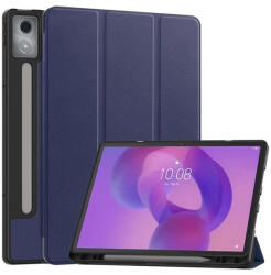 Lenovo Tab Pro (12.7) TB-373, mappa tok, Trifold, érintőceruza tartó, sötétkék