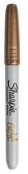 Sharpie Alkoholos marker, 1, 4 mm, kúpos, SHARPIE "Metallic", arany (NSH1891062) - mystock