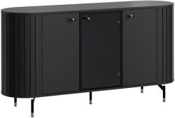 Szekrény Novmono 102 (Fekete)