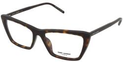 Yves Saint Laurent Dioptriás szemüvegek Saint Laurent SL 737 Mica Thin OPT 002 - lencsebolt