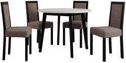  Étkezőgarnitúra Victorville 304 (Fekete)