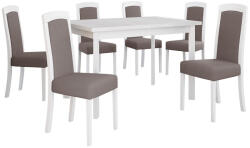  Étkezőgarnitúra Victorville 351 (Fehér)