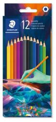 STAEDTLER Színes ceruza készlet, hatszögletű, STAEDTLER "175 C", Multiverzum 1, 12 különböző szín (175C12E2-1) - mystock