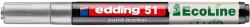 Edding Lakkmarker, 1-2 mm, EDDING "51", ezüst (4-51-054)