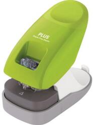 PLUS Corporation Kapocs nélküli tűzőgép, asztali, 10 lap, PLUS, zöld (31261) - tonerpiac