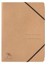 PAGNA Gumis mappa, karton, A4, PAGNA "Pur", kraft (40067-11) - tonerpiac