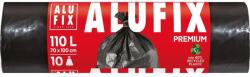 Alufix Szemeteszsák, extra erős, 110 l, 10 db, 70x110 cm, 33 , ALUFIX, fekete (MS110DUNINEW) - tonerpiac