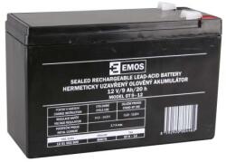 EMOS AKKUMULÁTOR SLA 12V/9Ah FA-6.3mm 1201002900