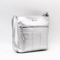 Silvia Rosa ezüst női műbőr válltáska sr-5809t