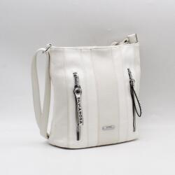 Silvia Rosa fehér női műbőr válltáska sr-6080