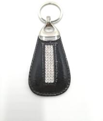 Lewitzky fekete / lakk swarovski köves kulcstartó