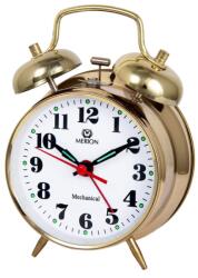 Merion fém ébresztőóra, mechanikus, arany színű, 3.5^ (3552-9)