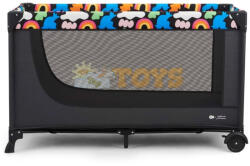 KinderKraft Utazóágy JOY2 tartozékok nélkül Black KLJOY02HAP00000 (KLJOY02HAP00000)