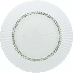 FORTESSA Archie Farfurie plată din sticlă, ø: 270 mm, verde salvie