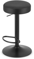 Klubfotel ROJST forgó bárszék - fekete/fekete